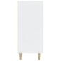 vidaXL Credenza Bianca 90x34x80 cm in Legno Multistrato vidaXL Credenza Bianca 90x34x80 cm in Legno Multistrato