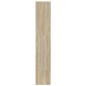 vidaXL Libreria/Divisorio Rovere Sonoma 100x30x166 cm