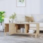 vidaXL Tavolino da Salotto Rovere Sonoma 102x50x40cm Legno Multistrato vidaXL Tavolino da Salotto Rovere Sonoma 102x50x40cm Legno Multistrato