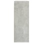 vidaXL Armadietto Pensile a Parete Grigio Cemento 69,5x32,5x90 cm vidaXL Armadietto Pensile a Parete Grigio Cemento 69,5x32,5x90 cm