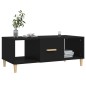 vidaXL Tavolino da Salotto Nero 102x50x40 cm in Legno Multistrato