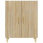 vidaXL Credenza Rovere Sonoma 70x34x90 cm in Legno Multistrato vidaXL Credenza Rovere Sonoma 70x34x90 cm in Legno Multistrato