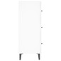 vidaXL Credenza Bianca 69,5x34x90 cm in Legno Multistrato vidaXL Credenza Bianca 69,5x34x90 cm in Legno Multistrato