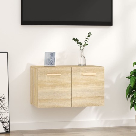 vidaXL Mobile a Parete Rovere Sonoma 60x36,5x35 cm Legno Multistrato