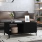 vidaXL Tavolino da Salotto Nero 90x50x40 cm in Legno Multistrato
