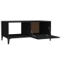 vidaXL Tavolino da Salotto Nero 90x50x40 cm in Legno Multistrato