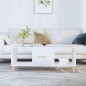vidaXL Tavolino da Salotto Bianco 102x50x40 cm in Legno Multistrato vidaXL Tavolino da Salotto Bianco 102x50x40 cm in Legno Multistrato