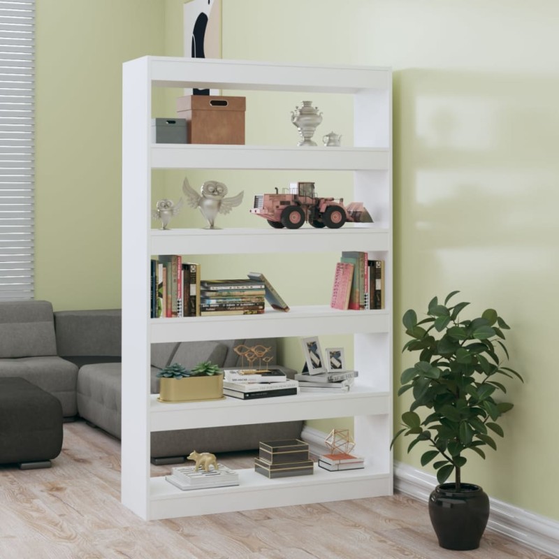 vidaXL Libreria/Divisorio Bianco 100x30x166 cm vidaXL Libreria/Divisorio Bianco 100x30x166 cm