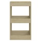 vidaXL Libreria/Divisorio Rovere Sonoma 40x30x72 cm
