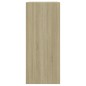 vidaXL Libreria/Divisorio Rovere Sonoma 40x30x72 cm