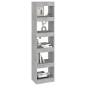 vidaXL Libreria/Divisorio Grigio Cemento 40x30x166 cm vidaXL Libreria/Divisorio Grigio Cemento 40x30x166 cm