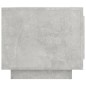 vidaXL Tavolino Salotto Grigio Cemento 102x50x45 cm Legno Compensato