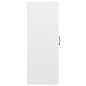 vidaXL Armadietto Pensile a Parete Bianco 69,5x34x90 cm vidaXL Armadietto Pensile a Parete Bianco 69,5x34x90 cm