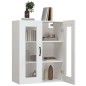 vidaXL Armadietto Pensile a Parete Bianco 69,5x34x90 cm vidaXL Armadietto Pensile a Parete Bianco 69,5x34x90 cm