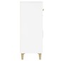 vidaXL Credenza 69,5x34x89 cm in Legno Multistrato Bianco Lucido vidaXL Credenza 69,5x34x89 cm in Legno Multistrato Bianco Lucido