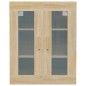 vidaXL Armadietto Pensile a Parete Rovere Sonoma 69,5x34x90 cm vidaXL Armadietto Pensile a Parete Rovere Sonoma 69,5x34x90 cm
