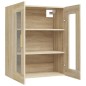 vidaXL Armadietto Pensile a Parete Rovere Sonoma 69,5x34x90 cm vidaXL Armadietto Pensile a Parete Rovere Sonoma 69,5x34x90 cm