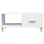 vidaXL Tavolino da Salotto Bianco 89,5x50x40 cm in Legno Multistrato vidaXL Tavolino da Salotto Bianco 89,5x50x40 cm in Legno Multistrato