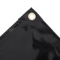 vidaXL Telone 650 g/m² 3,5x2,5 m Nero