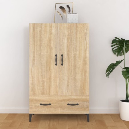 vidaXL Credenza Rovere Sonoma 70x31x115 cm in Legno Multistrato
