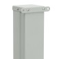 Tenda Laterale Retrattile per Patio 140x500 cm Rossa Tenda Laterale Retrattile per Patio 140x500 cm Rossa
