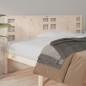 Testiera per Letto 126x4x100 cm in Legno Massello di Pino Testiera per Letto 126x4x100 cm in Legno Massello di Pino