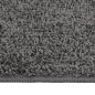 vidaXL Tappeto Shaggy Grigio Scuro 200x290 cm Antiscivolo