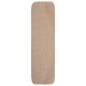 vidaXL Tappetini Scale Antiscivolo 15 pz 75x20 cm Beige Rettangolari vidaXL Tappetini Scale Antiscivolo 15 pz 75x20 cm Beige Rettangolari