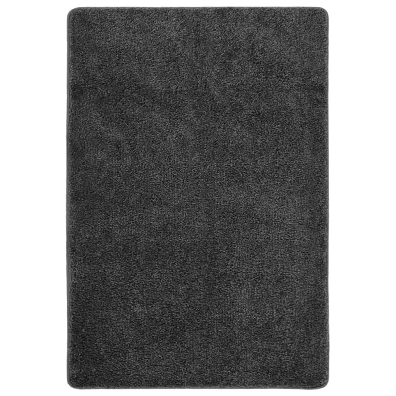 vidaXL Tappeto Shaggy Grigio Scuro 160x230 cm Antiscivolo vidaXL Tappeto Shaggy Grigio Scuro 160x230 cm Antiscivolo