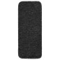 vidaXL Tappetini per Scale 15 pz 60x25 cm Antracite Rettangolari vidaXL Tappetini per Scale 15 pz 60x25 cm Antracite Rettangolari