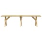 vidaXL Set da Pranzo da Giardino 3 pz in Legno di Pino Impregnato