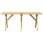 vidaXL Set da Pranzo da Giardino 3 pz in Legno di Pino Impregnato