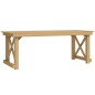 vidaXL Set da Pranzo da Giardino 3 pz in Legno di Pino Impregnato vidaXL Set da Pranzo da Giardino 3 pz in Legno di Pino Impregnato