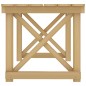 vidaXL Set da Pranzo da Giardino 3 pz in Legno di Pino Impregnato vidaXL Set da Pranzo da Giardino 3 pz in Legno di Pino Impregnato