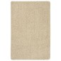 vidaXL Tappeto Shaggy Crema 140x200 cm Antiscivolo vidaXL Tappeto Shaggy Crema 140x200 cm Antiscivolo