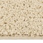 vidaXL Tappeto Shaggy Crema 140x200 cm Antiscivolo vidaXL Tappeto Shaggy Crema 140x200 cm Antiscivolo