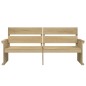 vidaXL Set da Pranzo per Giardino 4 pz in Legno di Pino Impregnato vidaXL Set da Pranzo per Giardino 4 pz in Legno di Pino Impregnato