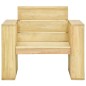 vidaXL Set Salotto da Giardino 3 pz Legno Massello di Pino Impregnato vidaXL Set Salotto da Giardino 3 pz Legno Massello di Pino Impregnato
