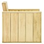 vidaXL Set Salotto da Giardino 3 pz Legno Massello di Pino Impregnato vidaXL Set Salotto da Giardino 3 pz Legno Massello di Pino Impregnato