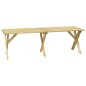 vidaXL Set da Pranzo da Giardino 3 pz in Legno di Pino Impregnato vidaXL Set da Pranzo da Giardino 3 pz in Legno di Pino Impregnato