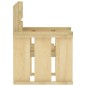 vidaXL Set da Pranzo da Giardino 5 pz in Legno di Pino Impregnato vidaXL Set da Pranzo da Giardino 5 pz in Legno di Pino Impregnato