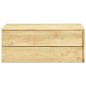 vidaXL Set Salotto da Giardino 3 pz Legno Massello di Pino Impregnato vidaXL Set Salotto da Giardino 3 pz Legno Massello di Pino Impregnato