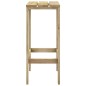 vidaXL Set Bistrò da Giardino 9 pz in Legno di Pino Impregnato vidaXL Set Bistrò da Giardino 9 pz in Legno di Pino Impregnato