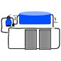 vidaXL Pannelli Solari Termici Curvi per Piscina 2 pz 72,5x46 cm vidaXL Pannelli Solari Termici Curvi per Piscina 2 pz 72,5x46 cm