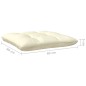 vidaXL Set Divani da Giardino 8 pz con Cuscini Crema Massello di Pino vidaXL Set Divani da Giardino 8 pz con Cuscini Crema Massello di Pino