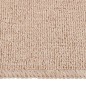 vidaXL Tappetini Scale 15 pz 60x25 cm Beige Antiscivolo Rettangolari