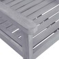 vidaXL Set da Pranzo da Giardino 9 pz Legno Massello di Acacia Grigio vidaXL Set da Pranzo da Giardino 9 pz Legno Massello di Acacia Grigio