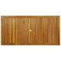 vidaXL Set da Pranzo per Giardino 7 pz in Legno Massello di Acacia vidaXL Set da Pranzo per Giardino 7 pz in Legno Massello di Acacia