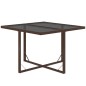 vidaXL Set da Pranzo per Giardino 9 pz con Cuscini Polyrattan Marrone vidaXL Set da Pranzo per Giardino 9 pz con Cuscini Polyrattan Marrone