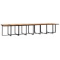 vidaXL Set da Pranzo da Giardino 17 pz con Cuscini Nero in Polyrattan vidaXL Set da Pranzo da Giardino 17 pz con Cuscini Nero in Polyrattan